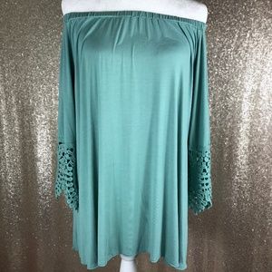 Jodifl Sage Cold Shoulder Top (NWT)